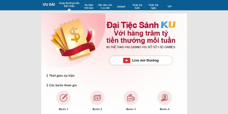 Dịp năm mới này, đại tiệc sảnh KU sẽ được đầu tư hoành tráng